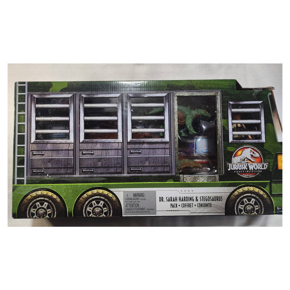 Jurassic world legacy collection Dr.sarah  harding and stegosaurus